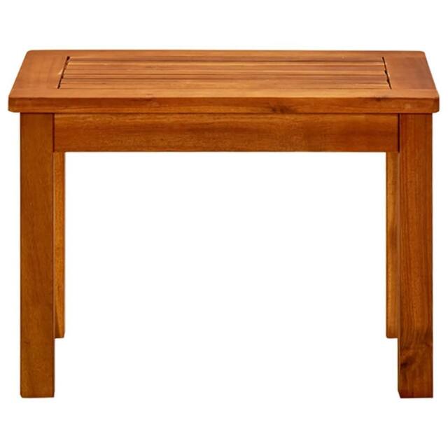 Berkfield Home Garden Coffee Table 50x35x36 cm Solid Acacia Wood in Brown - Size: 50 x 35 x 36 cm - image 1