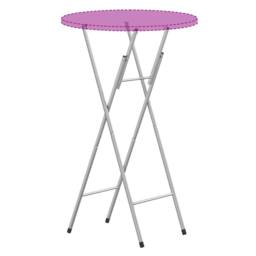 Berkfield Home Durable Folding Bar Table Legs Silver 45x53x108 cm Galvanised Steel - Size: 45 x 53 x 108 cm - thumbnail 4