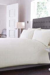 Martex Sestina Luxury Duvet Cover in Ivory - Size: Double - thumbnail 1