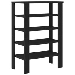 Berkfield Home Shoe Rack Black 61x32x87.5 cm Engineered Wood - thumbnail 6