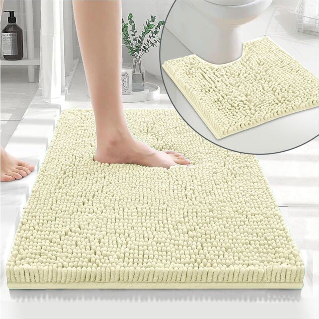 GAVENO CAVAILIA Loop Bath Mat in Cream - image 1
