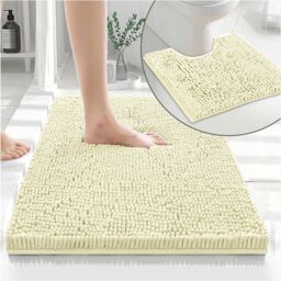 GAVENO CAVAILIA Loop Bath Mat in Cream