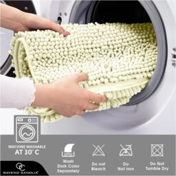 GAVENO CAVAILIA Loop Bath Mat in Cream - thumbnail 6
