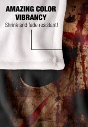 Friday the 13th Blanket, 152x127 cm Remake Poster Silky Touch Super Soft Throw Blanket in White - thumbnail 4
