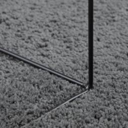 Berkfield Home Rug OVIEDO Short Pile Anthracite 140x200 cm in Charcoal - Size: Medium - thumbnail 8
