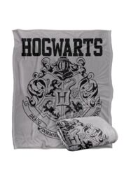Harry Potter Hogwarts Athletic Officially Licensed Silky Touch Super Soft Throw Blanket 152x127 cm in White - thumbnail 2