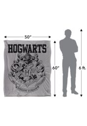 Harry Potter Hogwarts Athletic Officially Licensed Silky Touch Super Soft Throw Blanket 152x127 cm in White - thumbnail 5