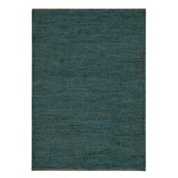 The Rug Shop UK Teal Handmade Modern Plain Jute Easy To Clean Area Rug - Size: 160 cm x 230 cm - thumbnail 4