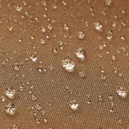 Primrose 2m Square Water Resistant Sun Shade Canopy 96.5% UV Block Free Rope in Brown - thumbnail 3