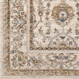 Livabliss Arda Vintage Brown Grey Taupe Traditional Boho Fringe Living Rug - Size: 153 cm x 220 cm - thumbnail 7