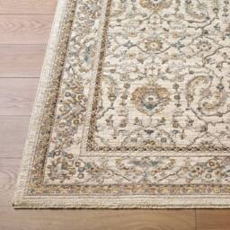 Livabliss Arda Vintage Brown Grey Taupe Traditional Boho Fringe Living Rug - Size: 153 cm x 220 cm - thumbnail 5