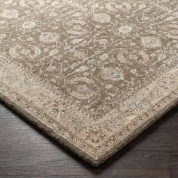 Livabliss Arda Vintage Brown Grey Taupe Traditional Boho Fringe Living Rug - Size: 153 cm x 220 cm - thumbnail 6