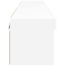 Berkfield Home TV Cabinets with LED Lights 2 pcs White 60x30x30 cm - Size: 60 x 30 x 30 cm - thumbnail 9