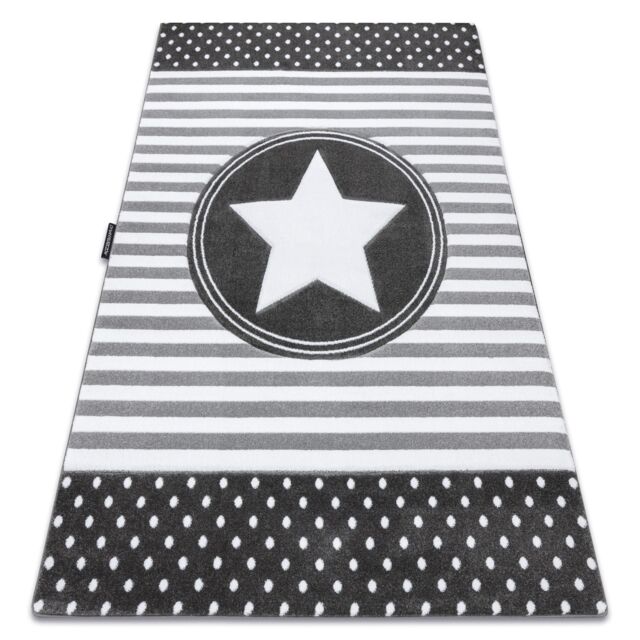 RugsX Petit Rug in Grey - Size: 160 cm x 220 cm - image 1