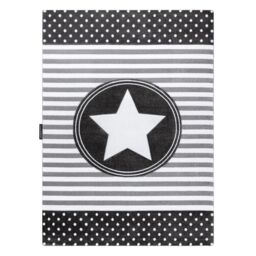 RugsX Petit Rug in Grey - Size: 160 cm x 220 cm - thumbnail 2