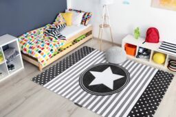 RugsX Petit Rug in Grey - Size: 160 cm x 220 cm - thumbnail 4