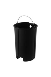 Living and Home 12L Step-On Trash Bin Pedal Dustbin Pedal Rubbish Bin with Inner Bucket in Cream - thumbnail 3