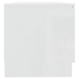 Berkfield Home TV Cabinet High Gloss White 80x35x36.5 cm Engineered Wood - thumbnail 7