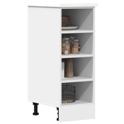 Berkfield Home Bottom Cabinet White 30x44, 5x81, 5 cm Engineered Wood - thumbnail 1