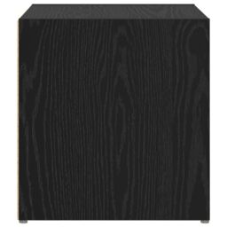 Berkfield Home TV Cabinet 2 pcs Black 37 x 35 x 37 cm Engineered wood - thumbnail 7