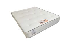 "Knight Sleep Delaware Plush Bed With Mattress, 4 Drawers, Headboard & 12"" Footboard in Black - Size: Super King" - thumbnail 2