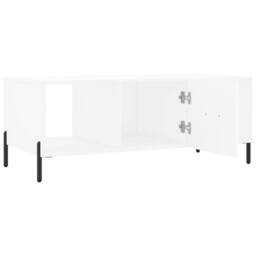 Berkfield Home Decorative Coffee Table White 102x50x40 cm Engineered Wood - Size: 102 x 50 x 40 cm - thumbnail 6