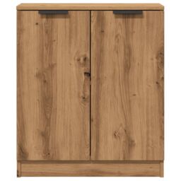 Berkfield Home Sideboard Artisian Oak 60x30x70 cm Engineered Wood in Brown - Size: 60 x 30 x 70 cm - thumbnail 4