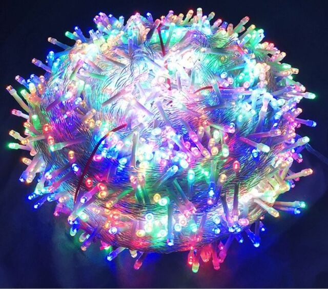 Leaper 12 Meters 100 Lights LED Solar Patio Decoration Holiday Party Lights - image 1