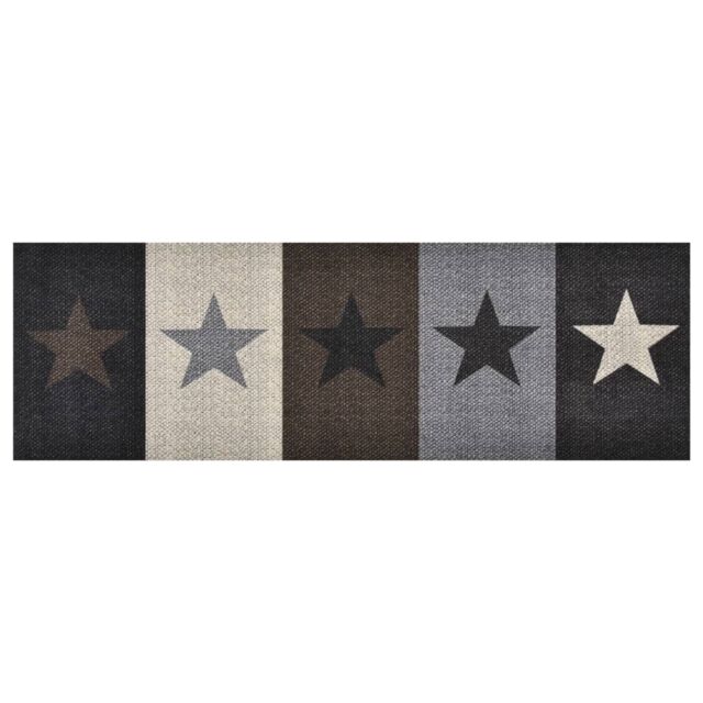 Berkfield Home Kitchen Carpet Washable Stars 60x300 cm - image 1