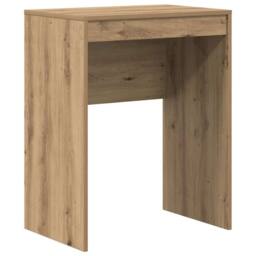 Berkfield Home Writing Desk Artisan oak Engineered wood 60 x 40 x 76 cm Sleek in Brown