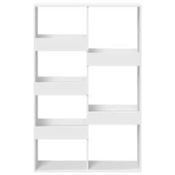 Berkfield Home Room Divider White 100x33x155.5 cm Engineered Wood - thumbnail 4
