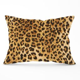 Warren Reed - Designer Wild Animal Pattern Cushions in Brown - Size: 60 cm x 60 cm - thumbnail 1