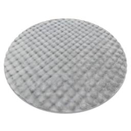 RugsX Bubble Rug in Silver - Size: 100 cm diameter