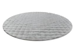 RugsX Bubble Rug in Silver - Size: 100 cm diameter - thumbnail 3