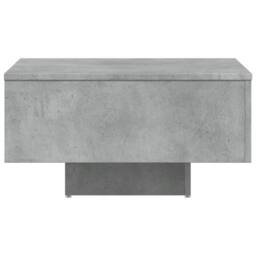 Berkfield Home Durable Coffee Table Concrete Grey 60x60x31.5 cm Engineered Wood - thumbnail 5