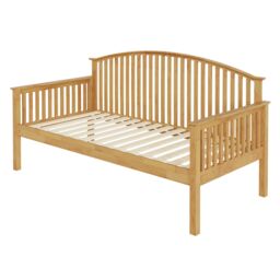 GFW Madrid Wooden Day Bed in Light Oak - Size: Single - thumbnail 3