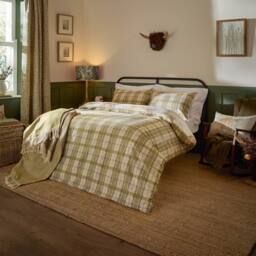 Voyage Maison Highland Cattle 100% Cotton Reversible Duvet Cover Set - Size: Double - thumbnail 5