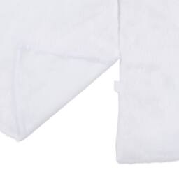 Berkfield Home Christmas Tree Skirt White 150 cm Faux - thumbnail 3