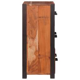 Berkfield Home Buffets & Sideboards Brown 55 x 30 x 75 cm Solid acacia wood - thumbnail 6