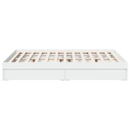 Berkfield Home Bed Frame with Drawers without Mattress White 120x190 cm Small Double - thumbnail 5