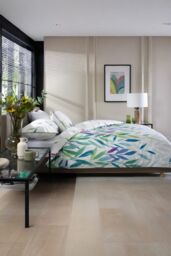The Lyndon Company Bamboo Leaves 100% Cotton Printed Duvet Set - Size: King - thumbnail 4