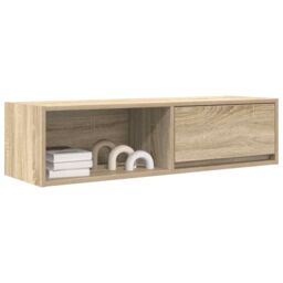 Berkfield Home TV Cabinets 2 pcs Sonoma Oak 100x31x25.5 cm Engineered Wood in Brown - thumbnail 4