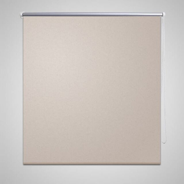 Berkfield Home Roller Blind Blackout 80 x 230 cm Beige - image 1