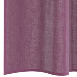 Berkfield Home Voile Curtains with Rod Pockets 2 pcs Purple - thumbnail 6