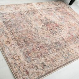 The Rug Shop UK Abstract Beige Traditional Easy to clean Machine Made Area Rug - Size: 200 cm x 290 cm - thumbnail 2