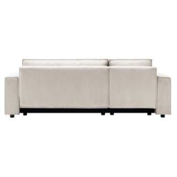 Artemis Home Hanna Reversible Corner Sofa with Sofa Bed in Cream - Size: 3 Seater - thumbnail 3