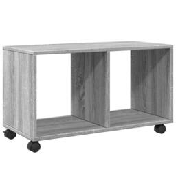 Berkfield Home Decorative vidaXL¬†Rolling¬†Cabinet¬†Grey Sonoma 72x33x42.5 cm En in Grey - thumbnail 7