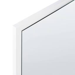 Wyld and Coco Wall-Mounted Mirror Cabinet 60 x 60 cm in White - thumbnail 7