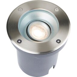 Loops 4 PACK Recessed Outdoor IP67 Round Ground Light - 50W GU10 - Stainless Steel in Metallics - thumbnail 3