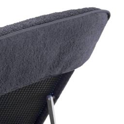 Berkfield Home Beach Towels 2 pcs Anthracite 75x200 cm Fabric 400 GSM in Dark Grey - thumbnail 6